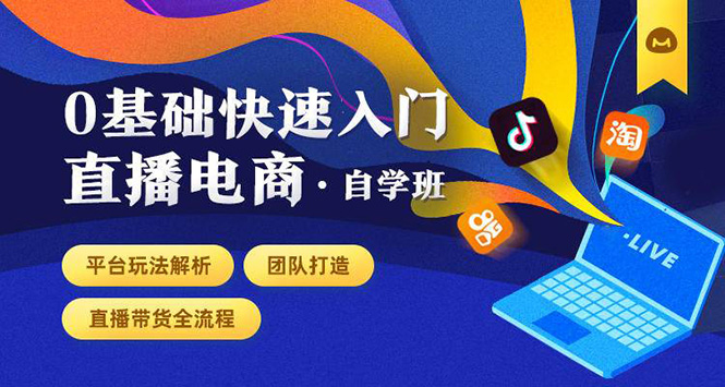 0基础快速入门直播电商课程：直播平台玩法解析-团队打造-带货全流程等环节-云帆项目库