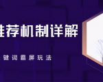 B站推荐机制详解，利用推荐系统反哺自身，视频关键词霸屏玩法（共2节视频）-云帆项目库