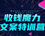 8堂收钱魔力文案特训营：让你的文案成为你的财富印钞机，靠文章日赚千元-云帆项目库