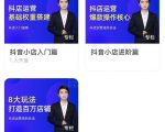 湛北·抖音小店入门进阶高阶合集,八大玩法打造百万店铺-云帆项目库