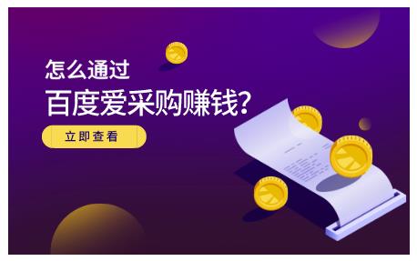 大王·怎么通过百度爱采购赚钱，已经通过百度爱采购完成200多万的销量-云帆项目库