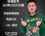 杰妮传媒·抖音快速起号核心实操课：教你新号快速起号，从0到100万过程-云帆项目库