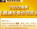 茂隆2022直通车低价引流玩法，教大家如何低投入高回报的直通车玩法-云帆项目库