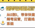 视频号变现运营,视频号+社群+直播,铁三角打通视频号变现系统-云帆项目库