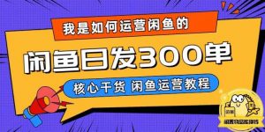 我是如何在闲鱼卖手机的,日发300单的秘诀是什么?【揭秘】-云帆项目库
