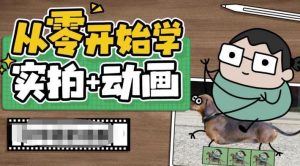 从零开始学实拍加动画,实拍加动画创意教程-云帆项目库