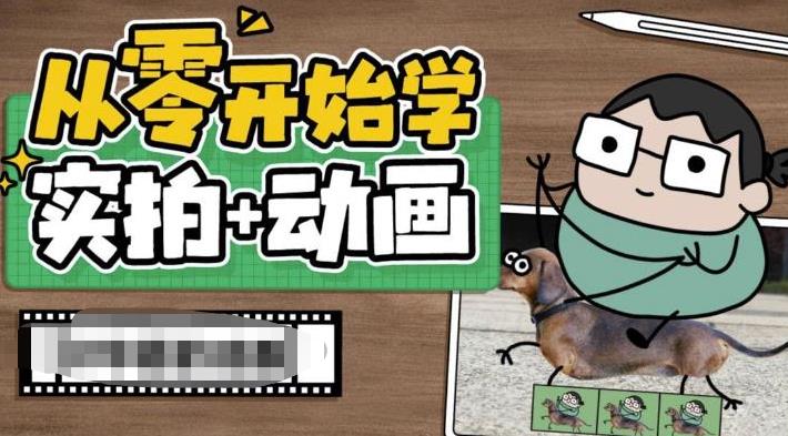 从零开始学实拍加动画，实拍加动画创意教程-云帆项目库