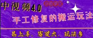 中视频4.0赛道:新手福音,入门简单,上手快【揭秘】-云帆项目库