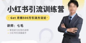 零克·小红书引流训练营第五期,小红书矩阵引流到vX的方法论-云帆项目库