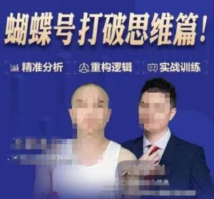 天诺老吴蝴蝶号50节线上课,蝴蝶号打破思维篇-云帆项目库